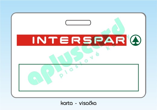 Karta - visačka